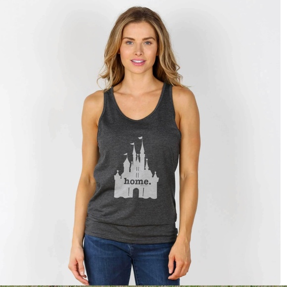 home at the Castle tank top size M by the home t - Picture 1 of 5